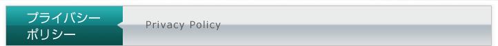 プライバシーポリシー Privacy Policy